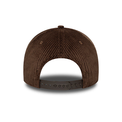 Casquette Snapback 9FORTY NE Patch Cord A-Frame marron NEW ERA