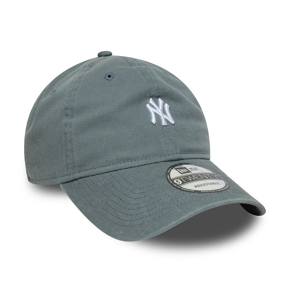 Casquette 9TWENTY MLB Mini Washed New York Yankees ardoise-blanc NEW ERA