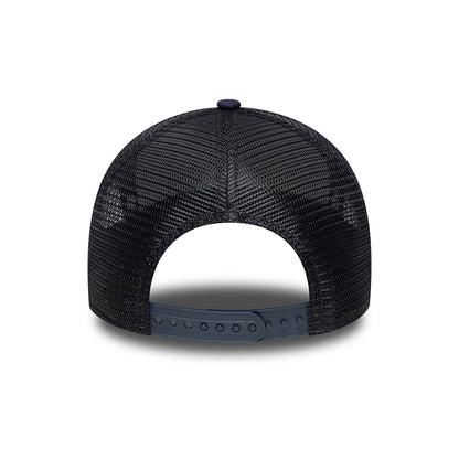 Casquette Trucker A-Frame NE Patch bleu marine NEW ERA