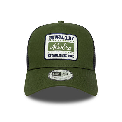 Casquette Trucker A-Frame NE Patch mousse NEW ERA