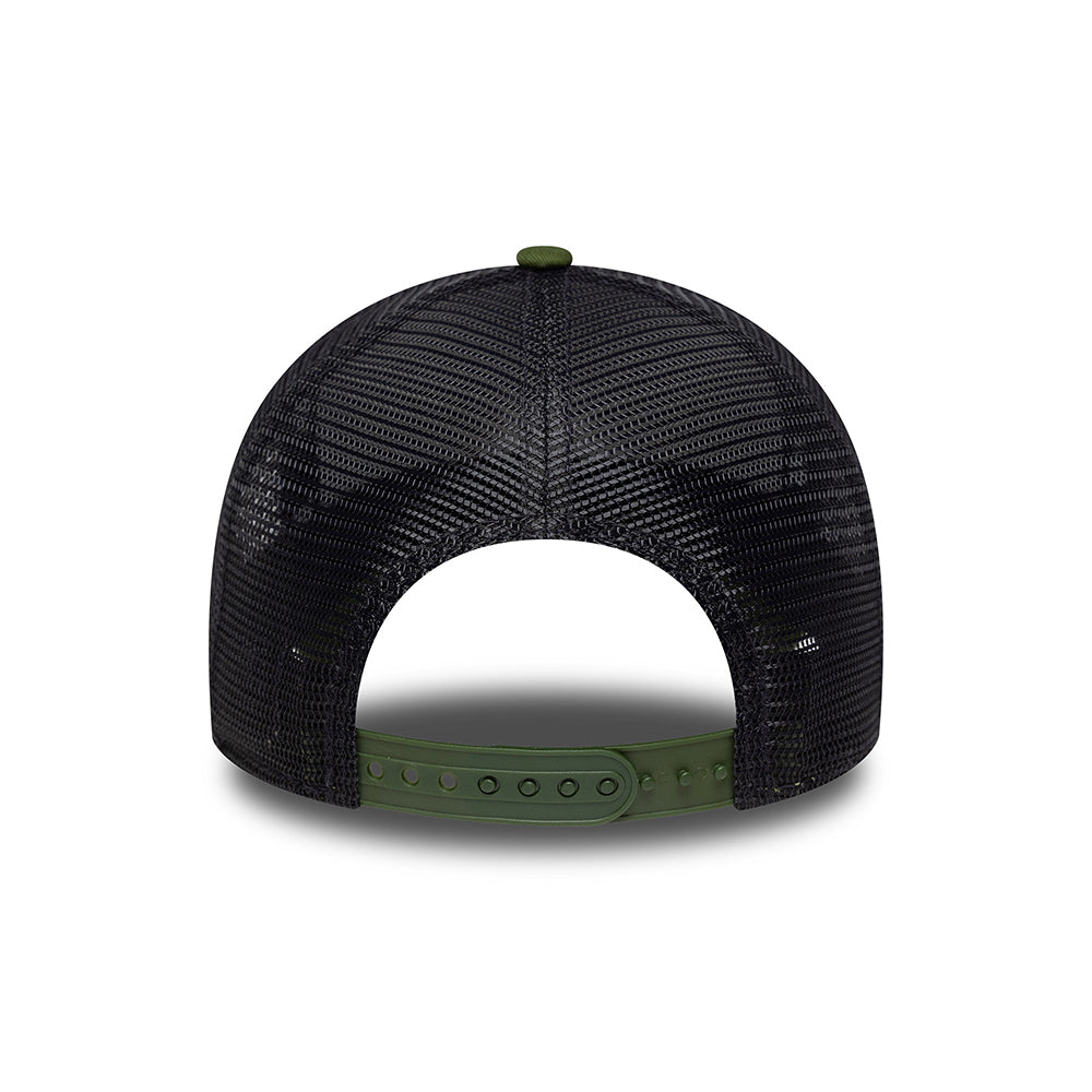 Casquette Trucker A-Frame NE Patch mousse NEW ERA