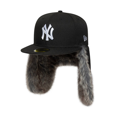 Casquette Avec Protège-Oreilles 59FIFTY MLB World Series Dogear New York Yankees noir NEW ERA
