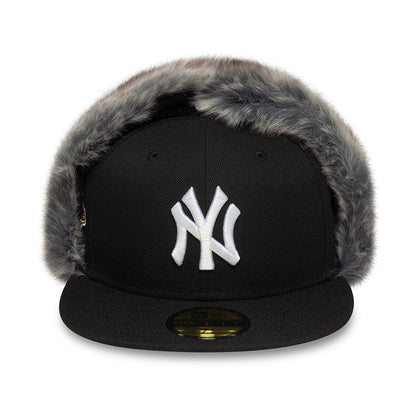Casquette Avec Protège-Oreilles 59FIFTY MLB World Series Dogear New York Yankees noir NEW ERA