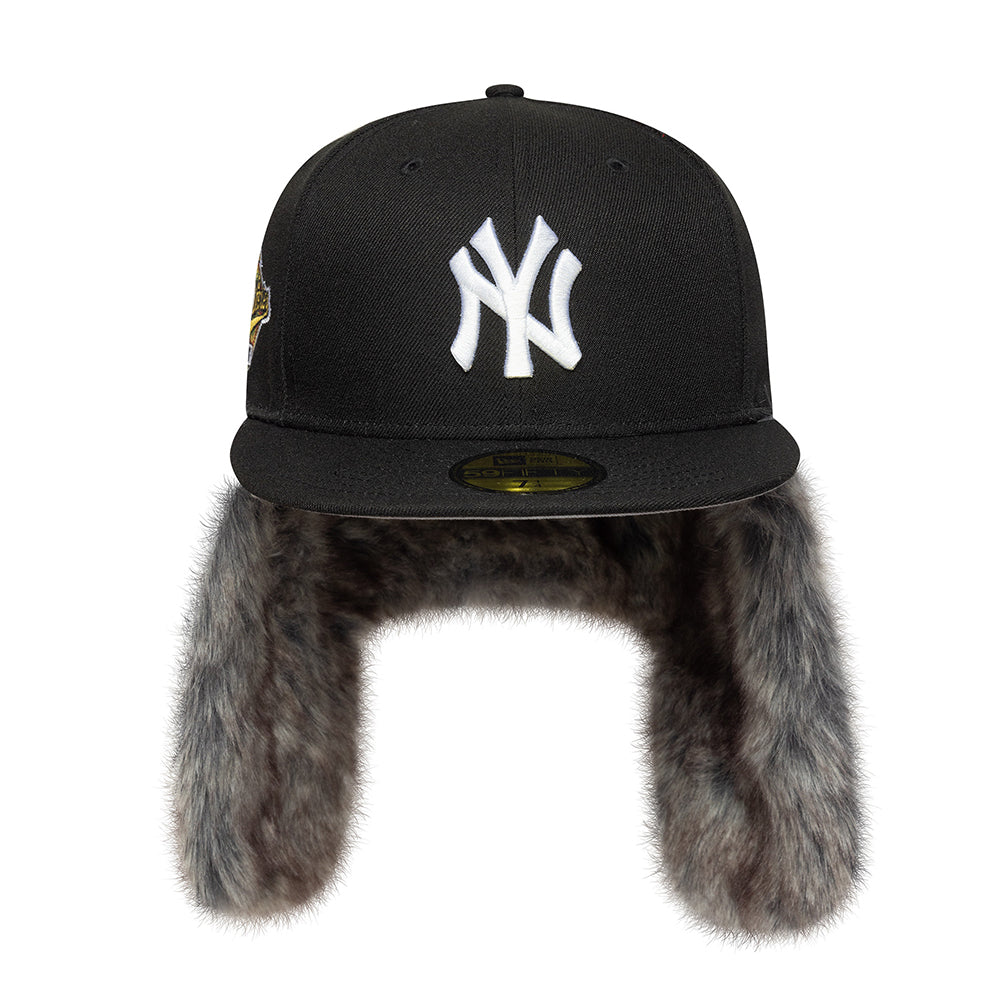 Casquette Avec Protège-Oreilles 59FIFTY MLB World Series Dogear New York Yankees noir NEW ERA