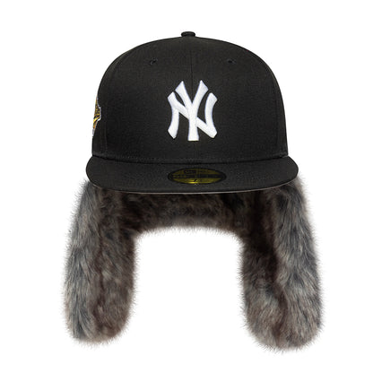 Casquette Avec Protège-Oreilles 59FIFTY MLB World Series Dogear New York Yankees noir NEW ERA