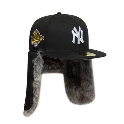 Casquette Avec Protège-Oreilles 59FIFTY MLB World Series Dogear New York Yankees noir NEW ERA