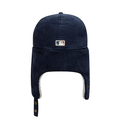 Casquette Avec Protège-Oreilles 59FIFTY MLB Cord Dogear New York Yankees bleu marine NEW ERA
