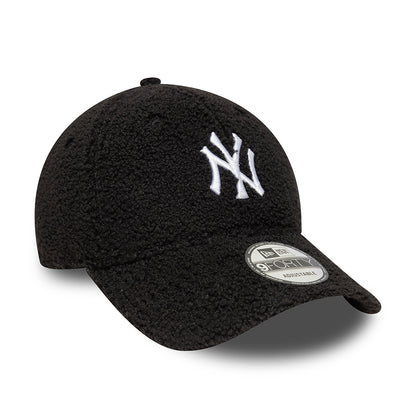 Casquette 9FORTY MLB Winter Borg New York Yankees noir-blanc NEW ERA