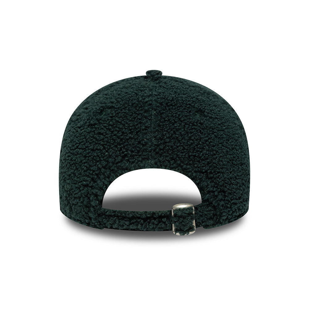 Casquette 9FORTY MLB Winter Borg Athletics vert foncé-blanc NEW ERA