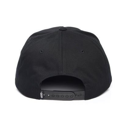Casquette Snapback à Visière Incurvée Drop V Logo noir-blanc VANS