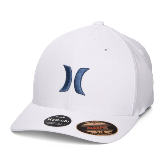 Casquette Flexfit H2O-Dri One & Only blanc-bleu ardoise HURLEY