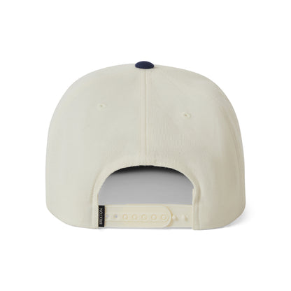 Casquette Snapback Oath III blanc cassé-bleu nuit BRIXTON