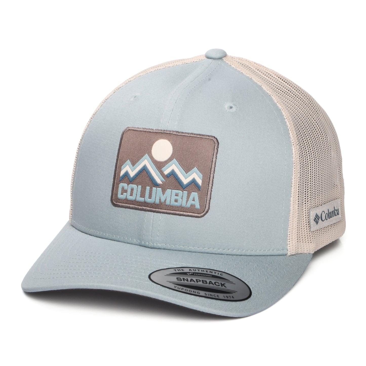 Casquette Trucker Columbia Mountains Mesh bleu clair-pierre COLUMBIA