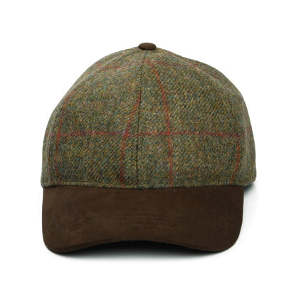 Casquette en Laine Britannique Hydrofuge Newbury olive-marron FAILSWORTH