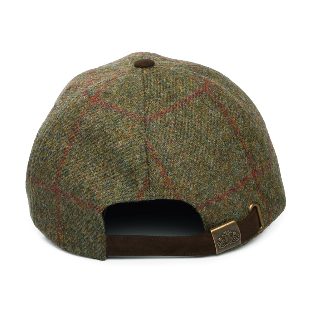 Casquette en Laine Britannique Hydrofuge Newbury olive-marron FAILSWORTH