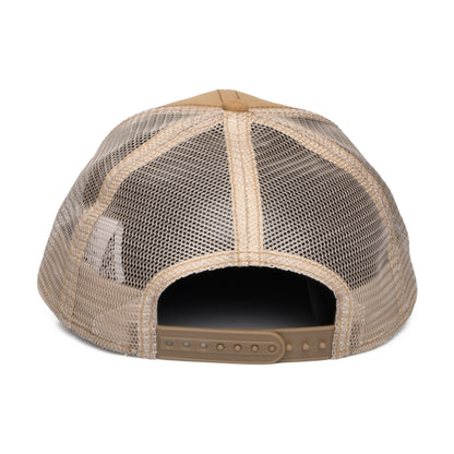 Casquette Trucker Mustang marron clair STETSON