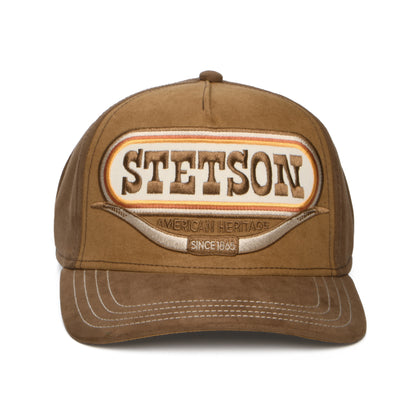 Casquette Snapback Buffalo Horn marron STETSON