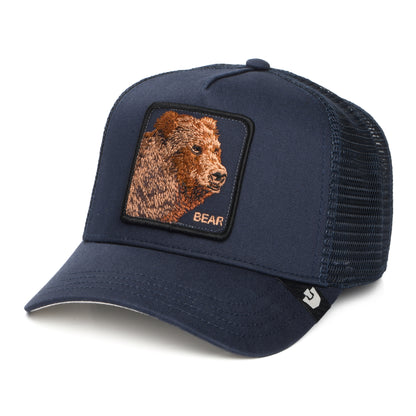 Casquette Trucker Bear bleu marine GOORIN