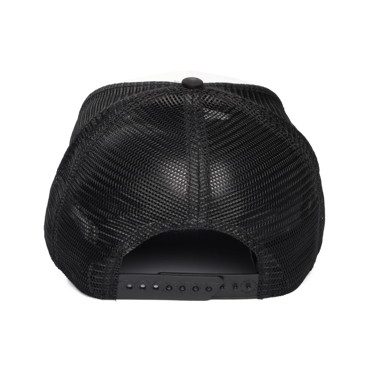 Casquette Trucker Beware blanc-noir GOORIN