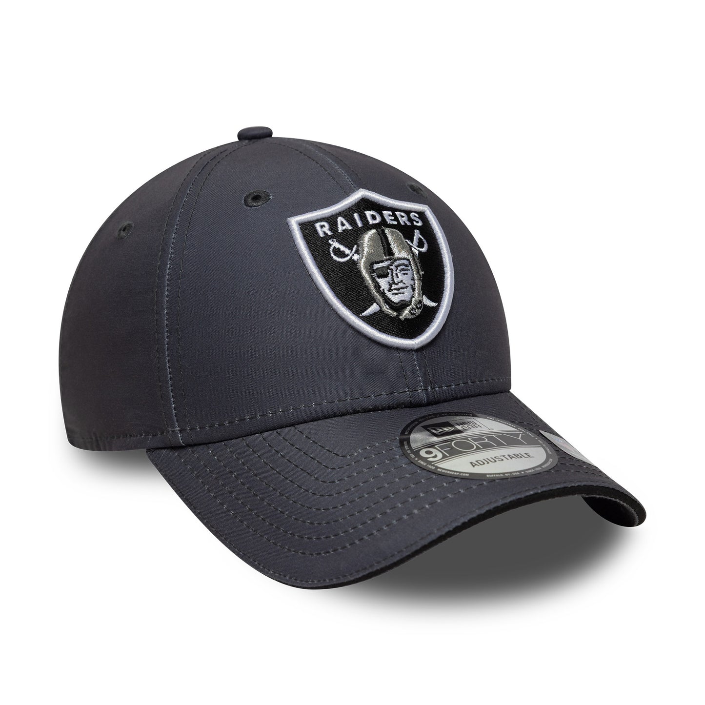 Casquette 9FORTY NFL Microfibre Las Vegas Raiders anthracite-noir NEW ERA