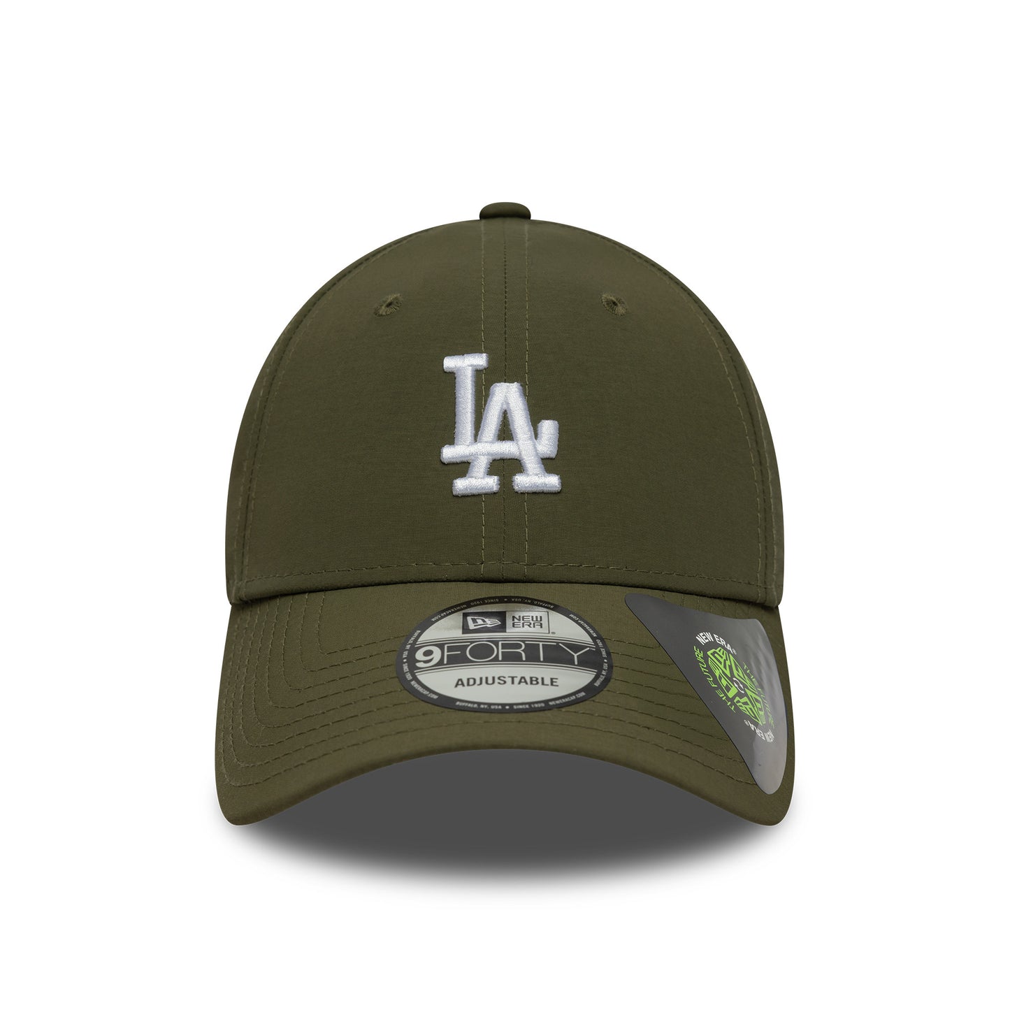 Casquette 9FORTY MLB Recycled Midi L.A. Dodgers olive-blanc NEW ERA