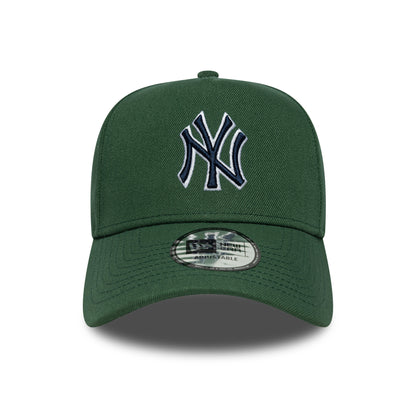 Casquette Snapback 9FORTY MLB Outline Script A-Frame New York Yankees vert NEW ERA