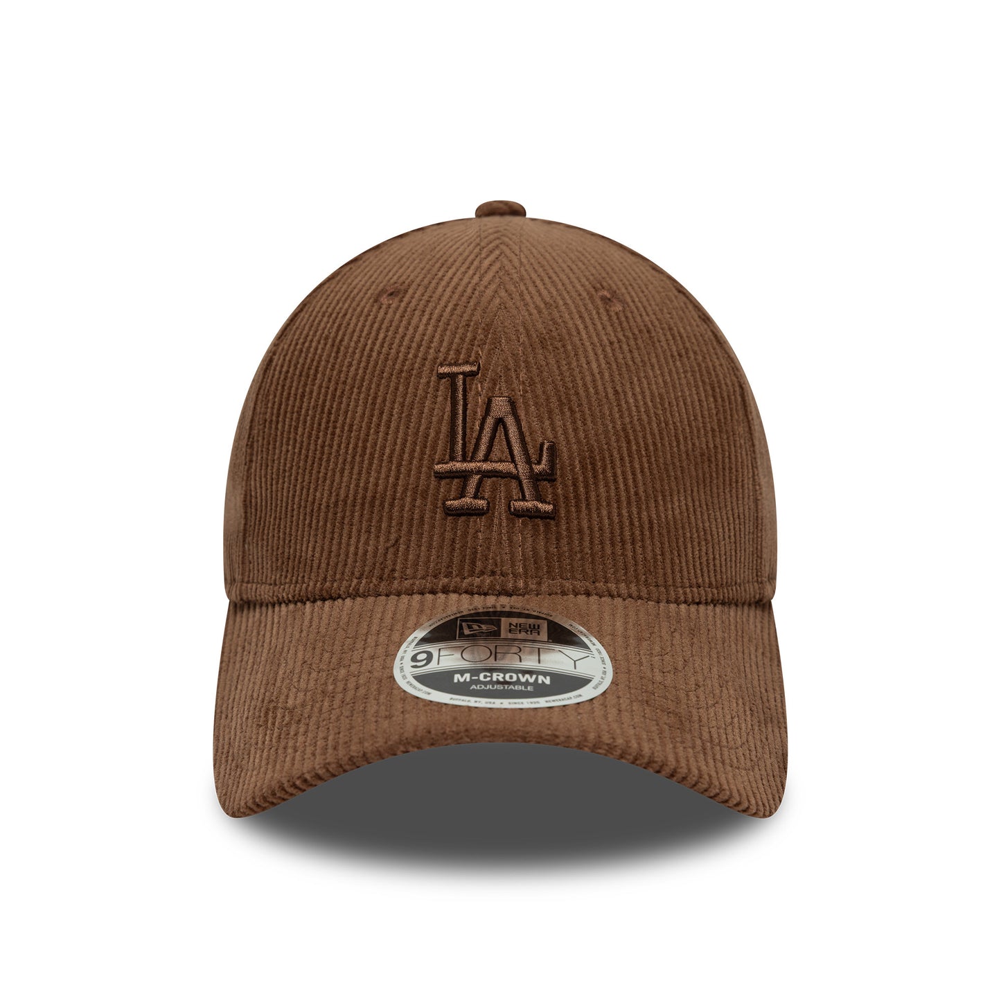 Casquette 9FORTY M-Crown MLB Cord L.A. Dodgers chocolat NEW ERA