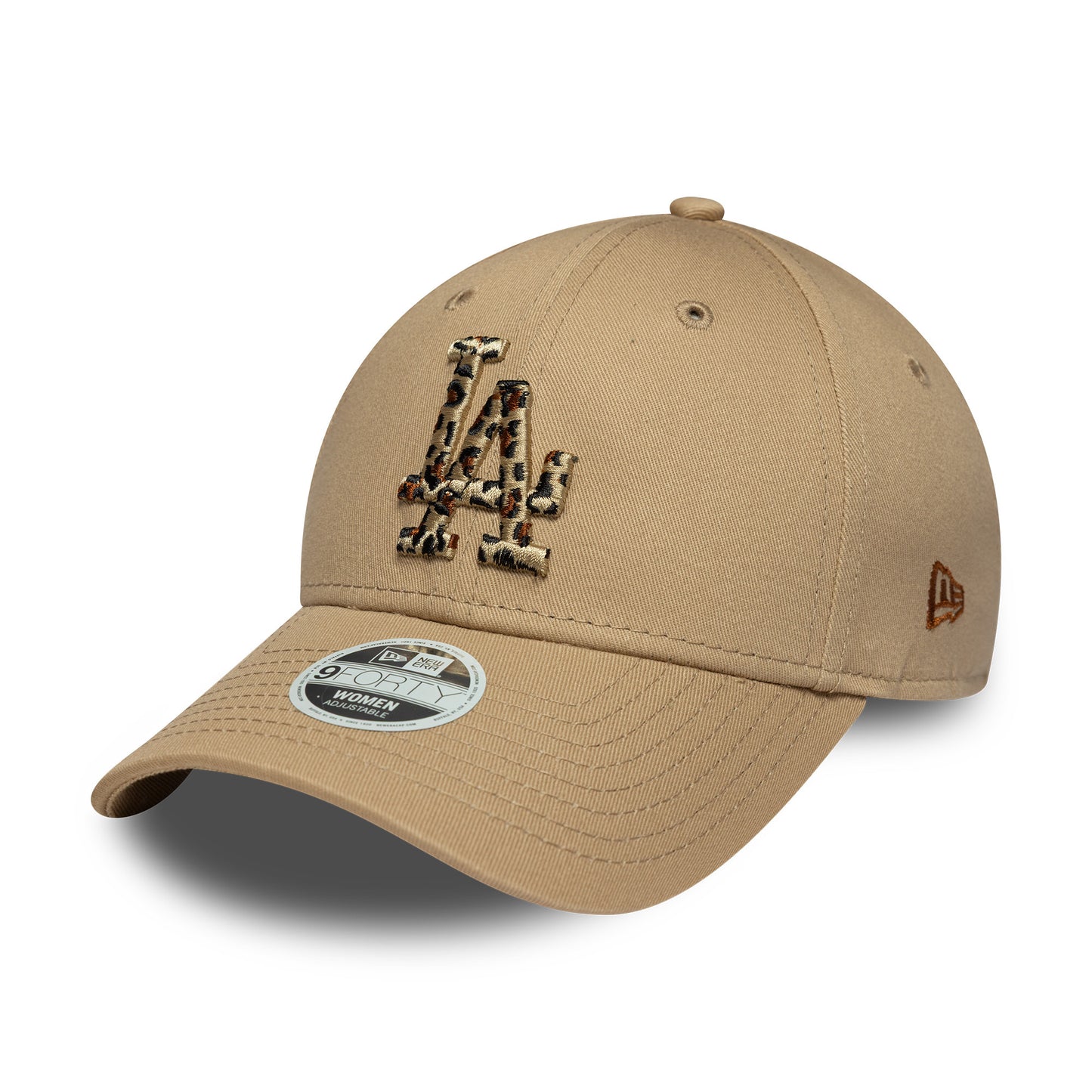 Casquette Femme 9FORTY MLB Animal Infill L.A. Dodgers camel NEW ERA