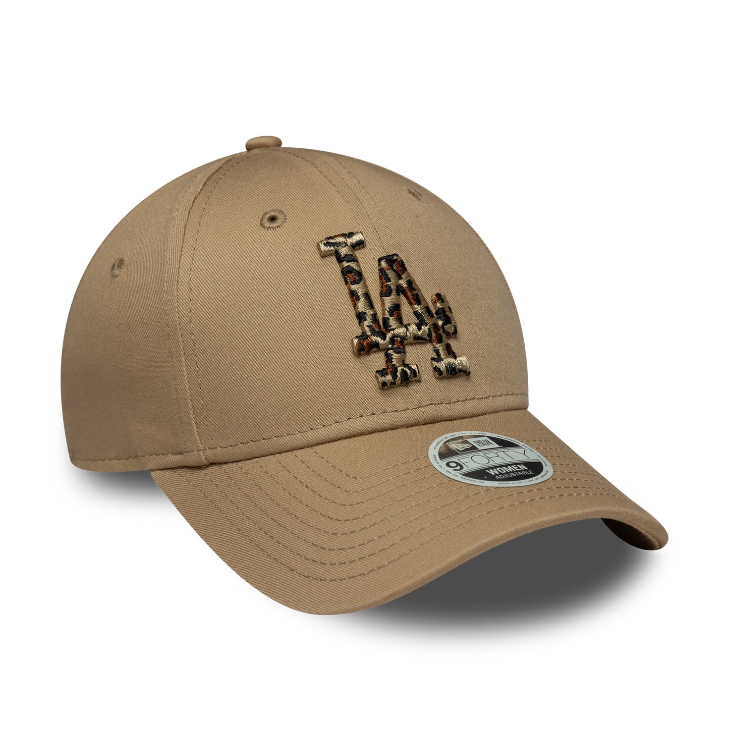 Casquette Femme 9FORTY MLB Animal Infill L.A. Dodgers camel NEW ERA