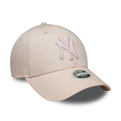 Casquette Femme 9FORTY MLB Metallic Logo New York Yankees rose blush NEW ERA