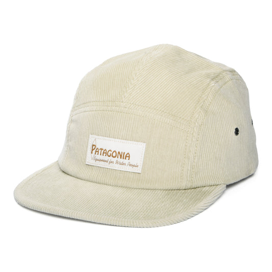 Casquette 5 Panel en Velours Côtelé Water People Label Graphic Maclure pierre PATAGONIA