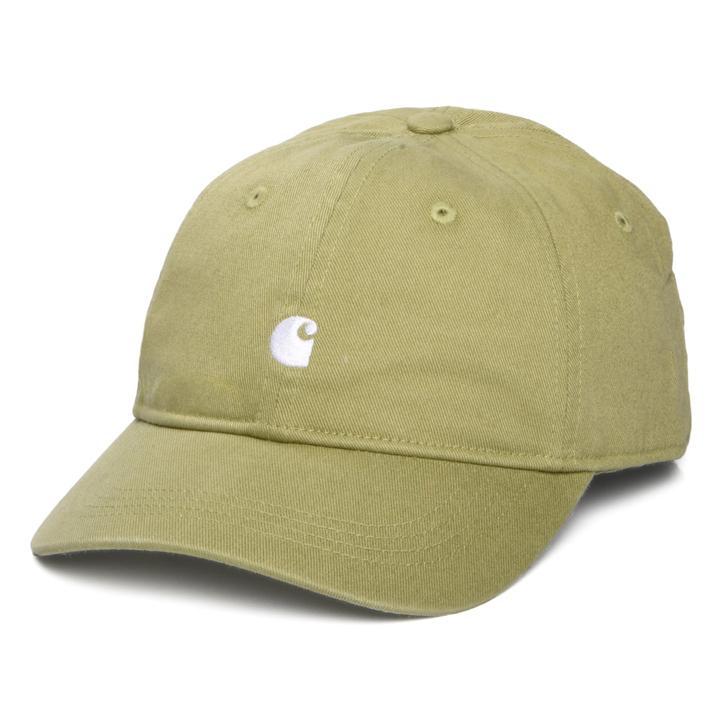 Casquette Madison Logo olive clair-blanc CARHARTT WIP