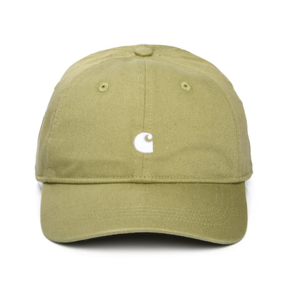 Casquette Madison Logo olive clair-blanc CARHARTT WIP