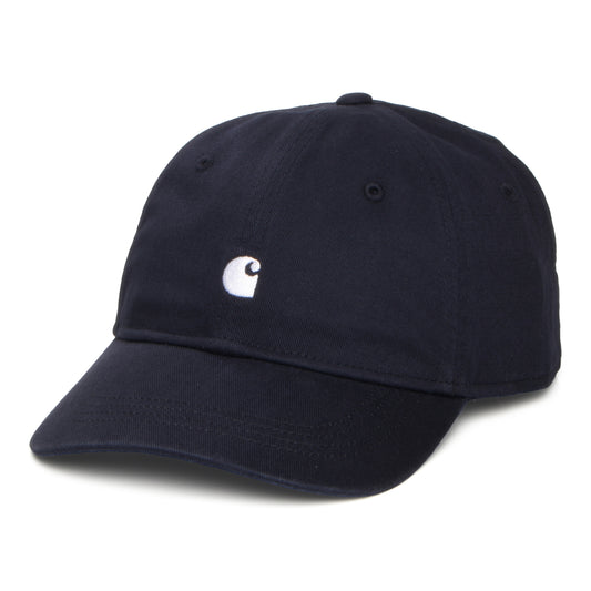 Casquette Madison Logo bleu marine foncé-blanc CARHARTT WIP