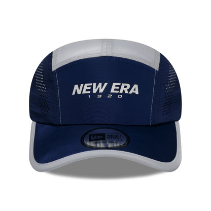 Casquette 5 Panel Colourblock Runner bleu marine-gris NEW ERA