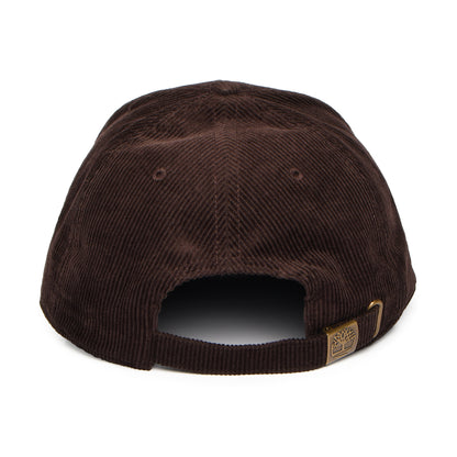 Casquette en Velours Côtelé Logo marron TIMBERLAND
