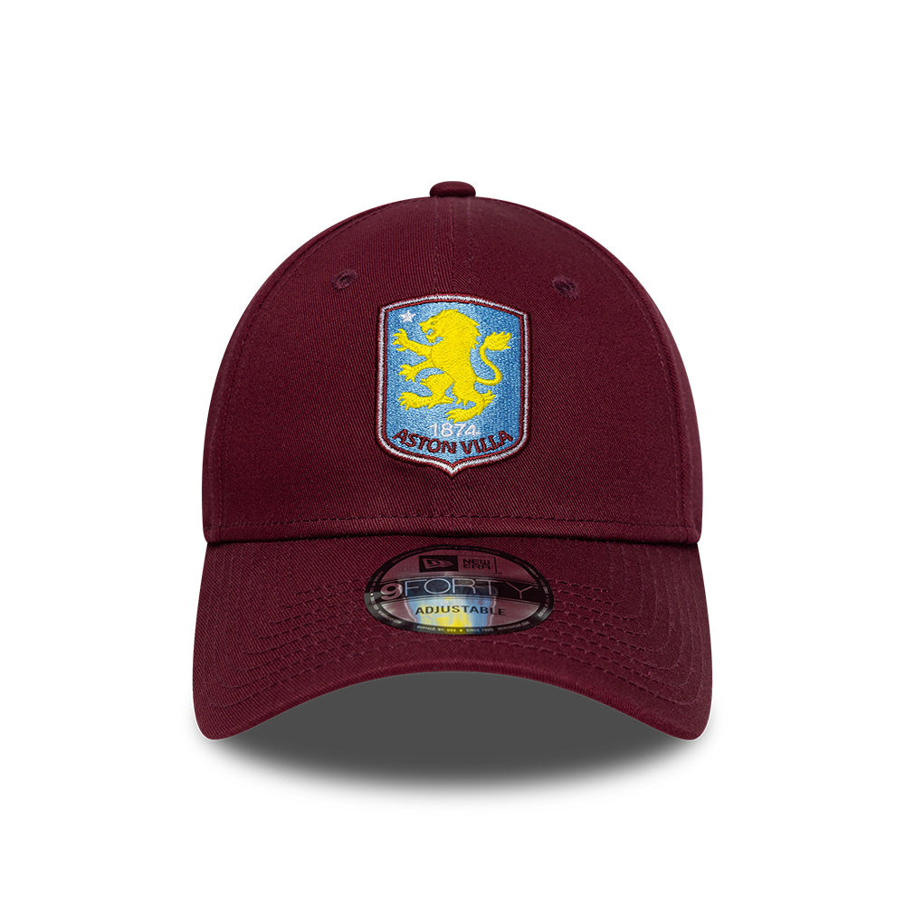Casquette 9FORTY Core Aston Villa FC bordeaux NEW ERA