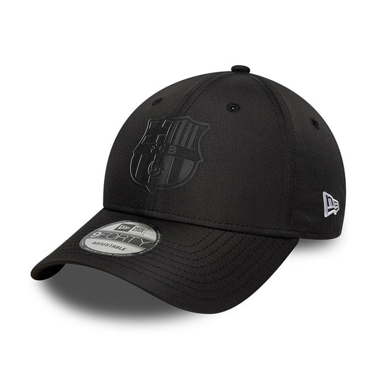 Casquette 9FORTY Ripstop FC Barcelone noir sur noir NEW ERA