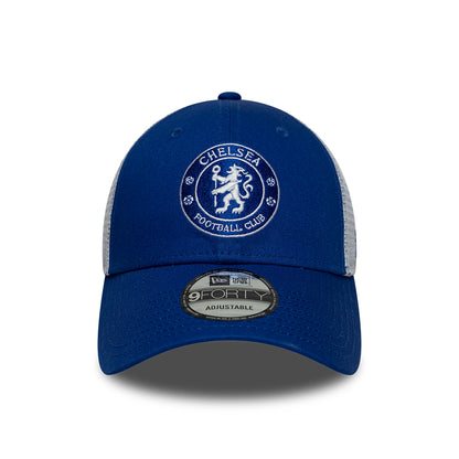 Casquette Trucker 9FORTY League Lion Crest Chelsea FC bleu roi NEW ERA