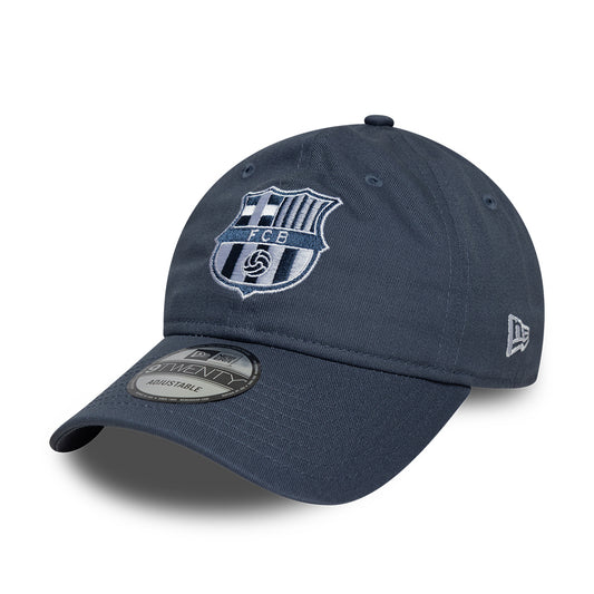 Casquette 9TWENTY Seasonal FC Barcelone bleu ardoise NEW ERA