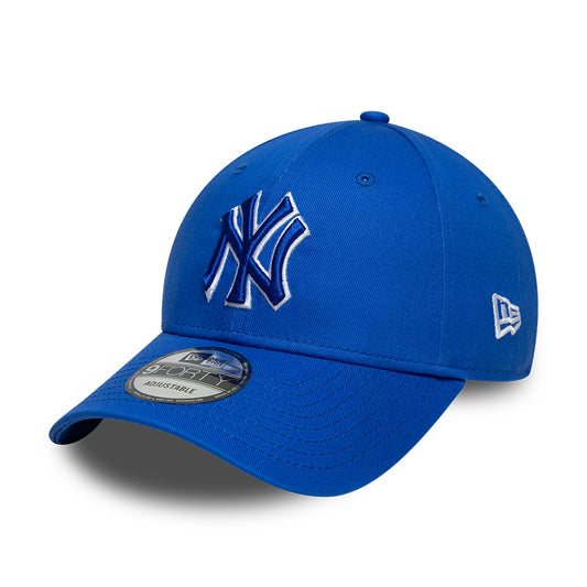 Casquette 9FORTY MLB Team Outline New York Yankees bleu vif-blanc NEW ERA