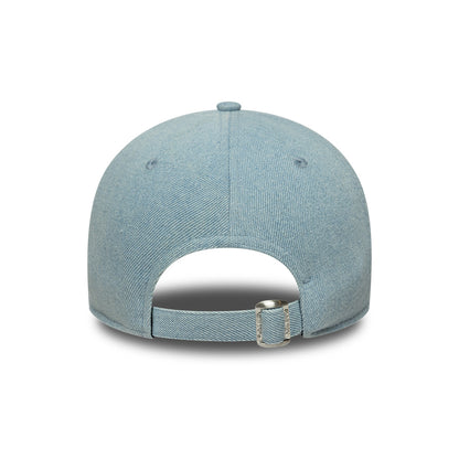 Casquette en Denim 9FORTY bleu clair NEW ERA