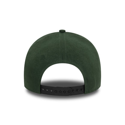 Casquette Snapback A-Frame 9FORTY MLB Faux Suede L.A. Dodgers vert foncé-noir NEW ERA
