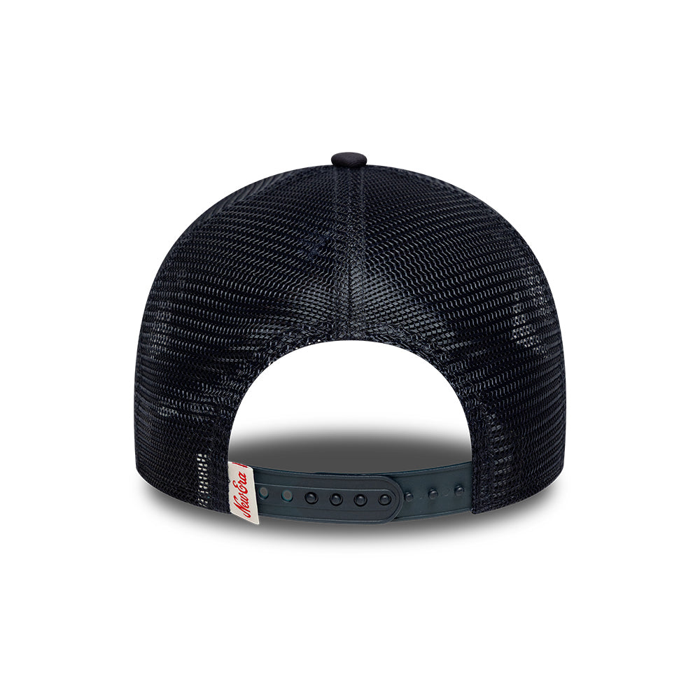 Casquette Trucker A-Frame 9FORTY M-Crown Outdoor Graphic bleu marine NEW ERA