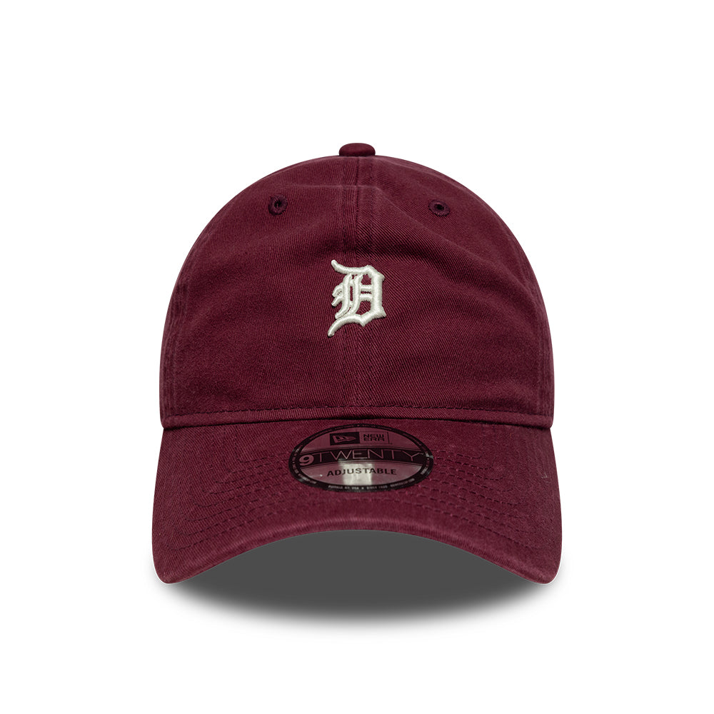 Casquette 9TWENTY MLB Mini Logo Detroit Tigers bordeaux-blanc NEW ERA