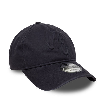 Casquette 9TWENTY NE Embossed A-Frame bleu marine sur bleu marine NEW ERA