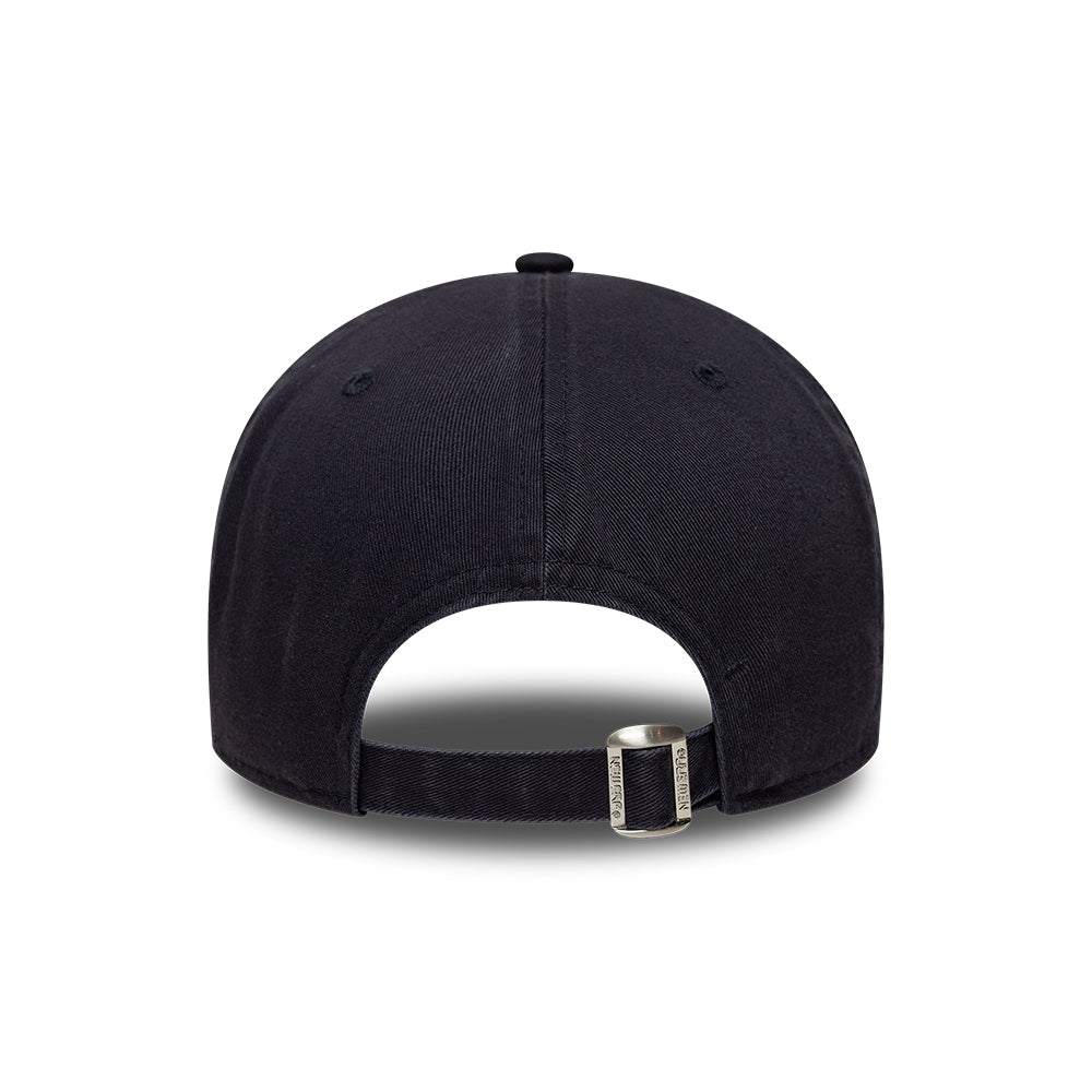 Casquette 9TWENTY NE Embossed A-Frame bleu marine sur bleu marine NEW ERA