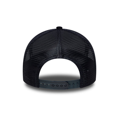 Casquette Trucker A-Frame 9FORTY MLB Tonal Cord New York Yankees bleu marine sur bleu marine NEW ERA