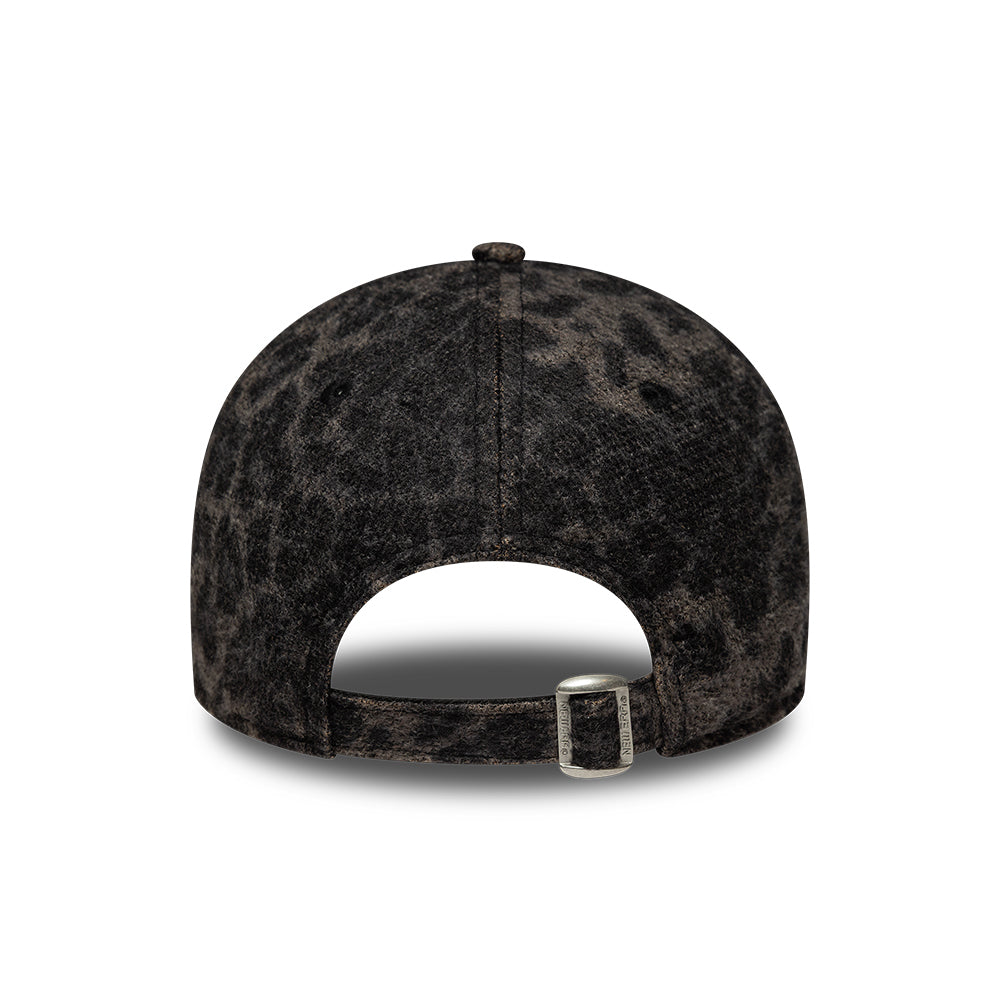 Casquette Femme 9FORTY MLB Cosy Leopard L.A. Dodgers noir NEW ERA