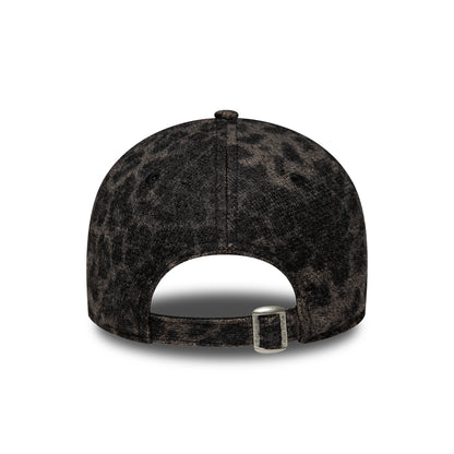 Casquette Femme 9FORTY MLB Cosy Leopard L.A. Dodgers noir NEW ERA